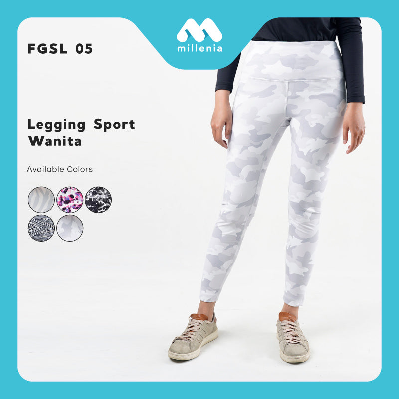 Legging Sport Wanita - FULL LENGTH Women Legging Sport (FGSL 05)