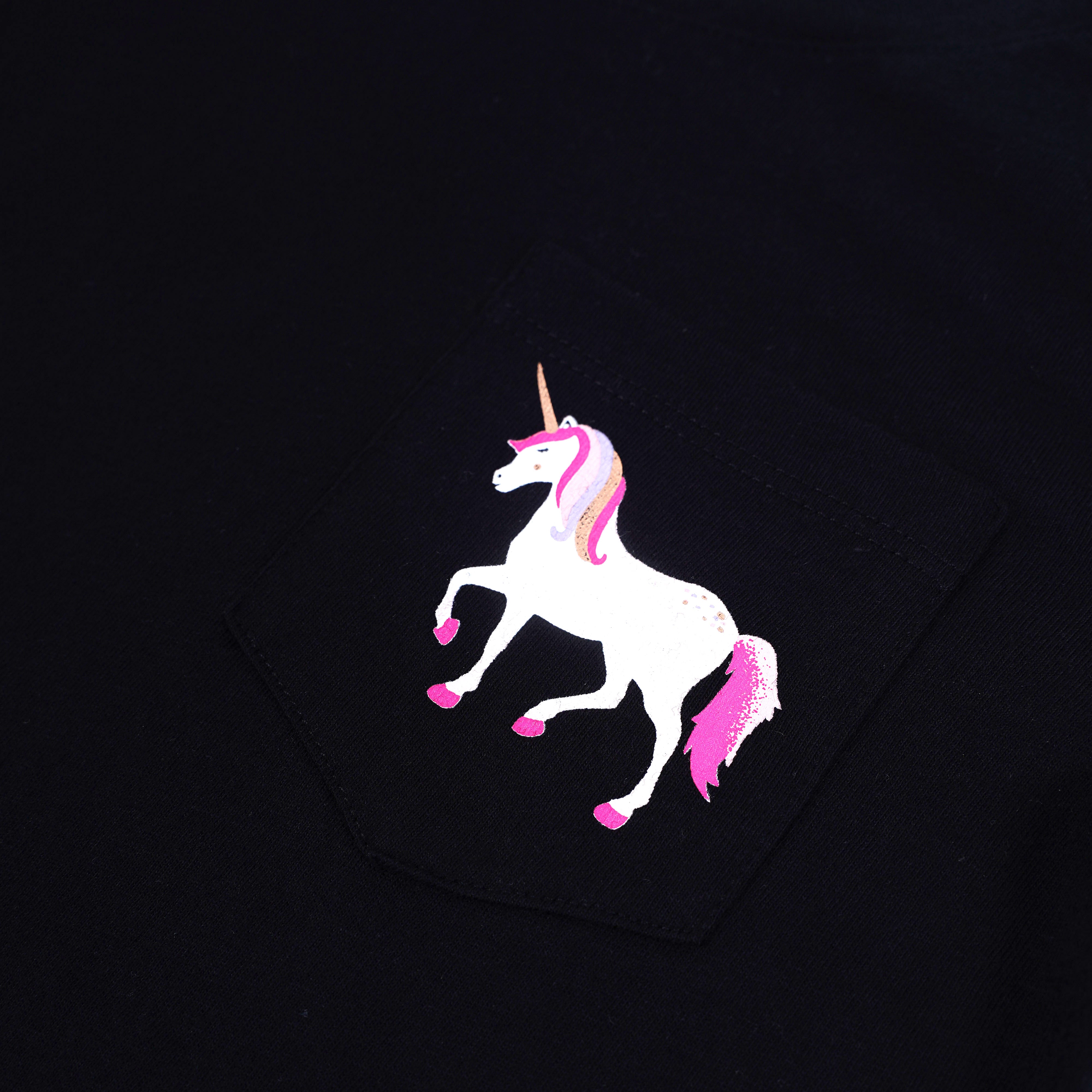 Kaos Anak Perempuan Motif Unicorn  (MO-OLTK 05)