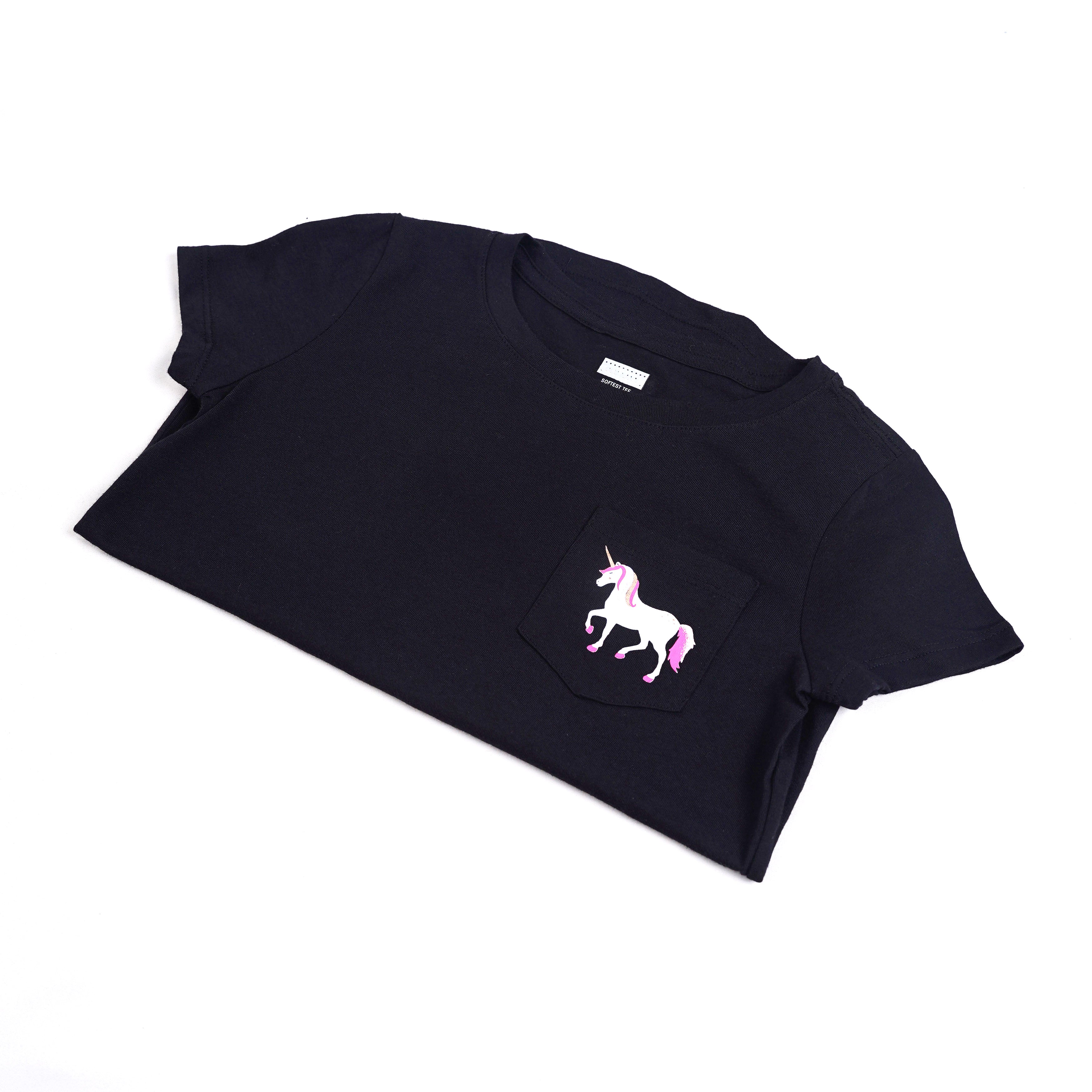 Kaos Anak Perempuan Motif Unicorn  (MO-OLTK 05)