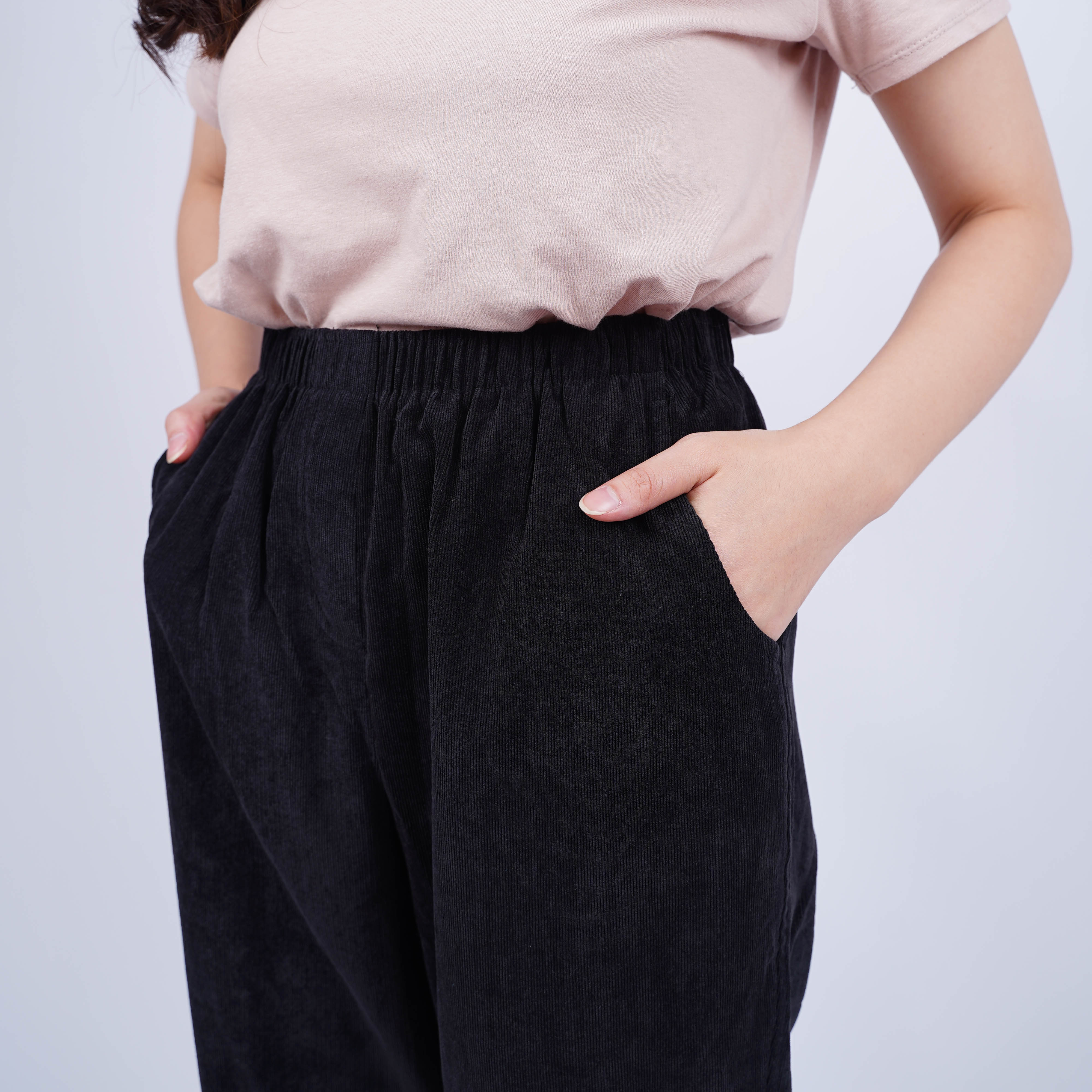 Celana Panjang Wanita Corduroy Straight Pants [CG-ALD 02]