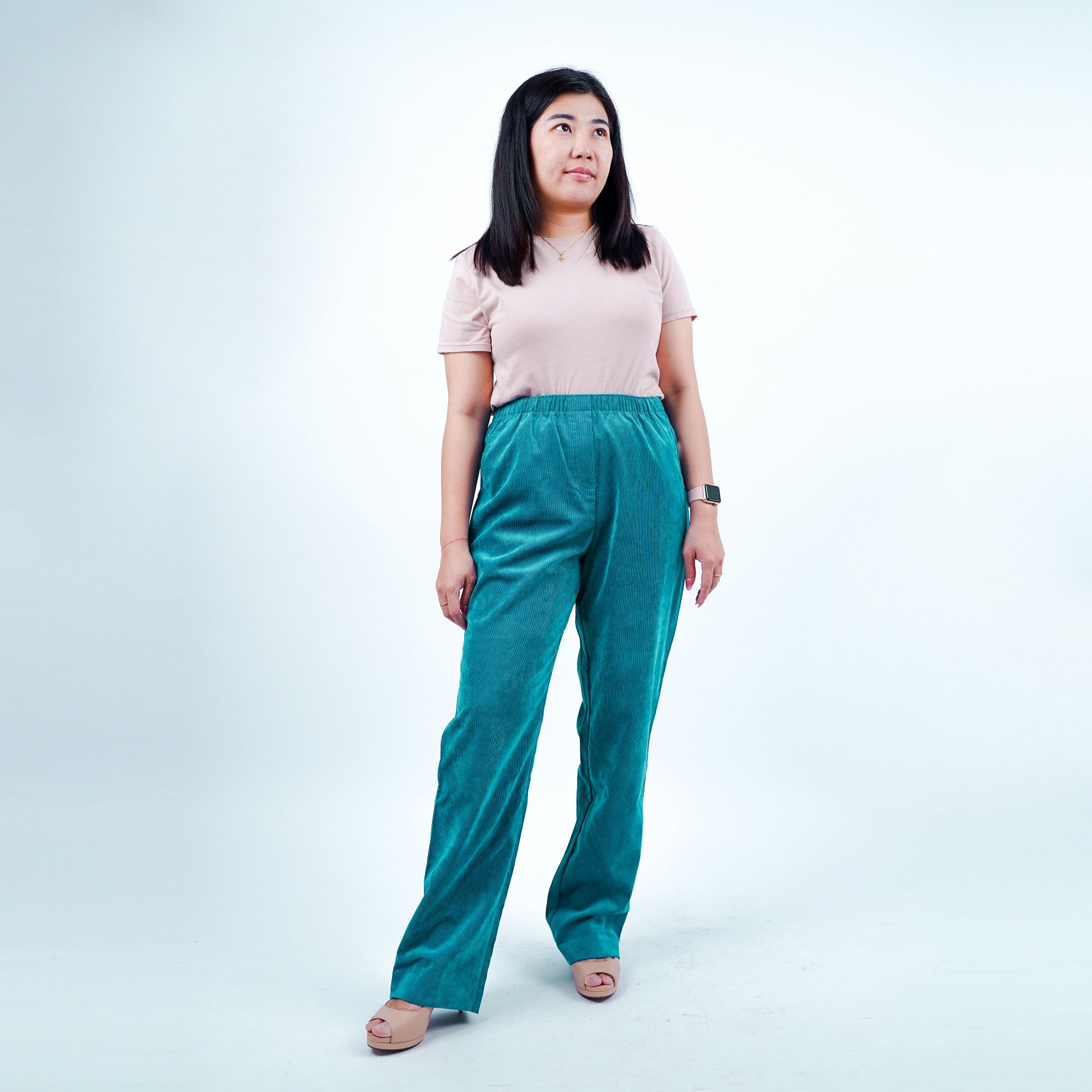 Celana Panjang Wanita Corduroy Straight Pants [CG-ALD 02]
