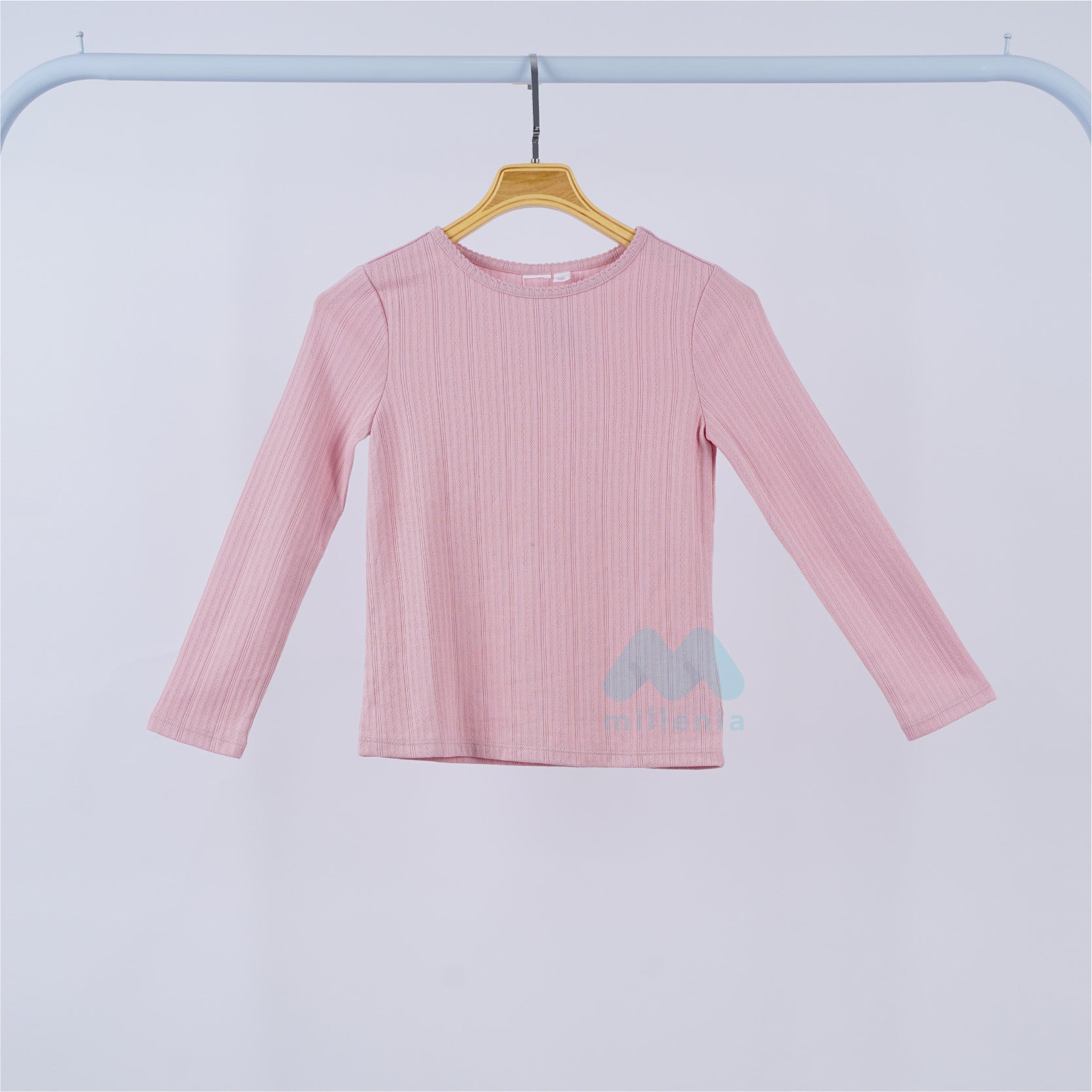 Kaos Anak Perempuan Lengan Panjang Motif Polos (MO-OLTK 01)