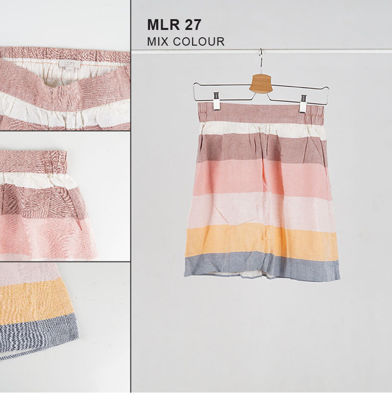 Rok Wanita - Mix Colour Women Skirt (MLR 27)