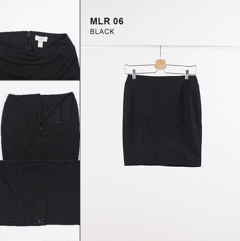 Rok Wanita - Women Black Short Skirt  (MLR 06)