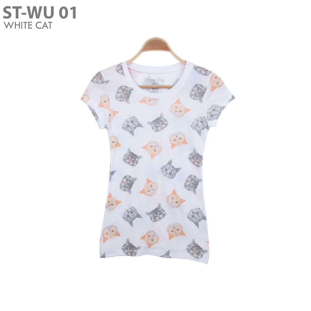 Kaos Wanita Bahan adem tersedia banyak warna (ST-WU 01)