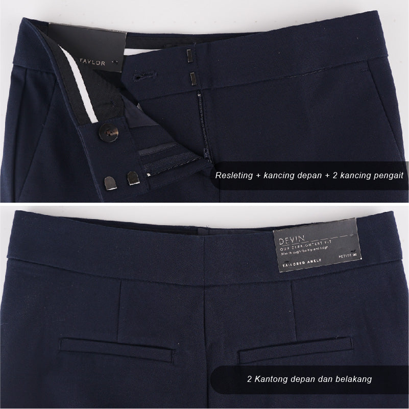 Celana Kantor Wanita- Navy And Black Women Pants (ALP 26,MWBL 01)