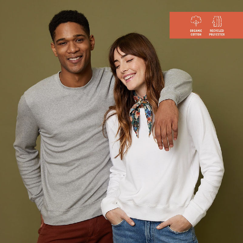 Sweatshirt Unisex -Eco Friendly Crewneck Plus Size (ALN 01)