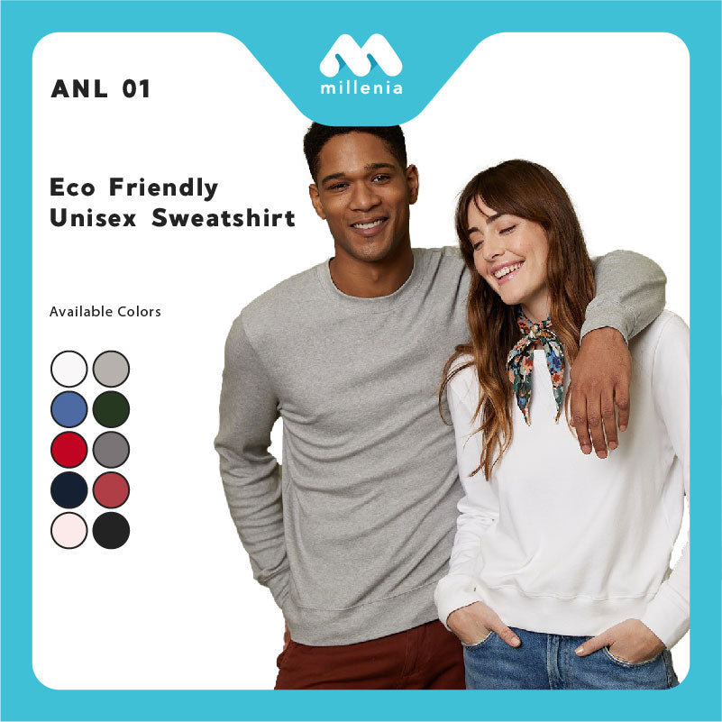 Sweatshirt Unisex -Eco Friendly Crewneck (ALN 01)
