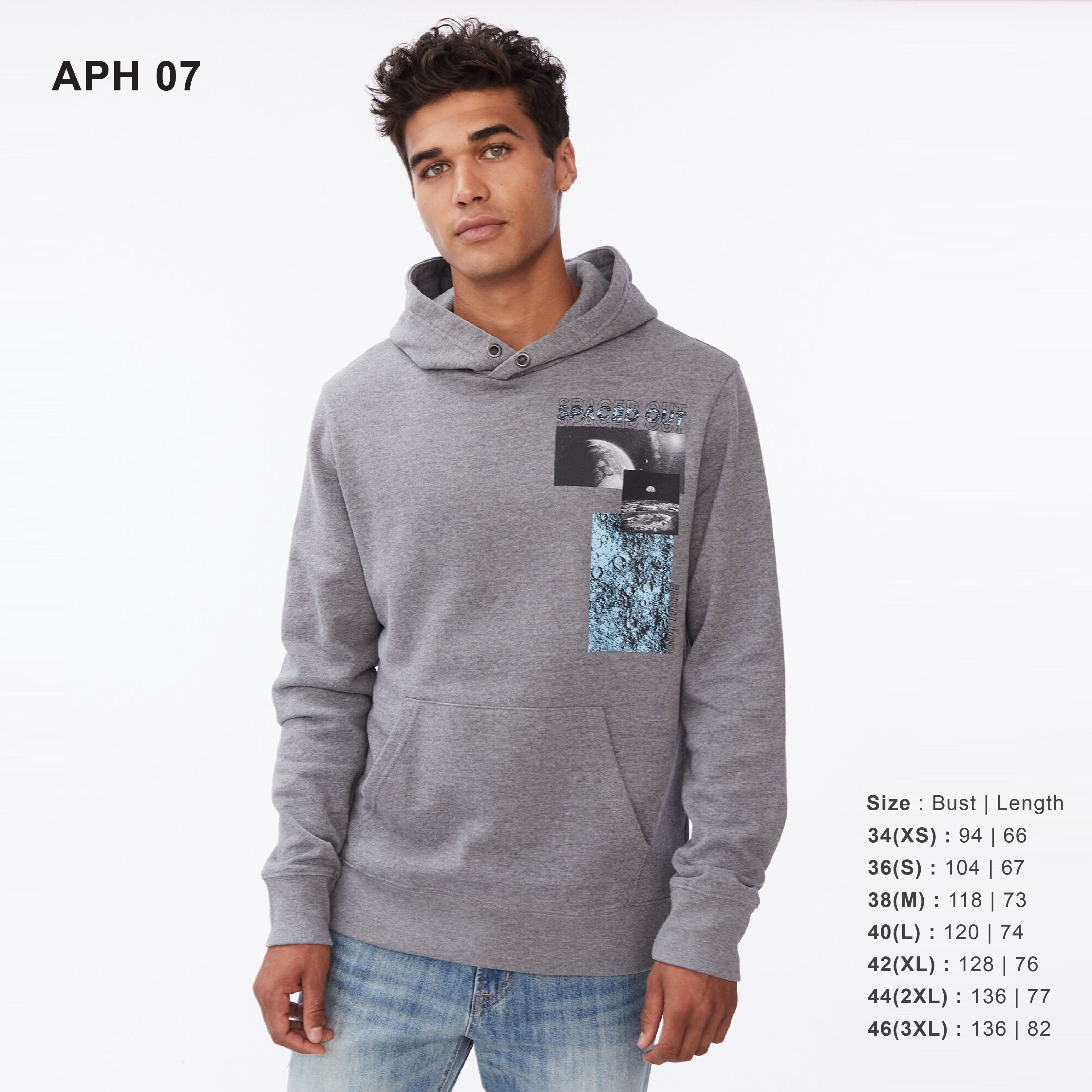 Hoodie Unisex- Space Out Pullover Hoodie (APH 07)