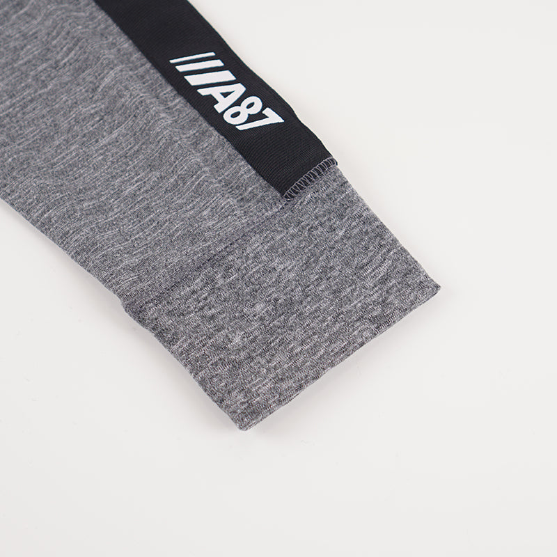 Kaos Pria Lengan Panjang - Side Stripe Stretch kaos santai Cowok [ATML 05]