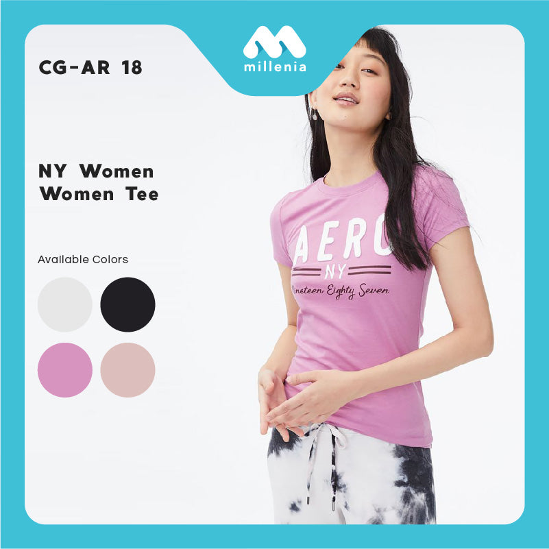 Kaos Wanita - NY Women Tee Short Sleeve (CG-AR 18)