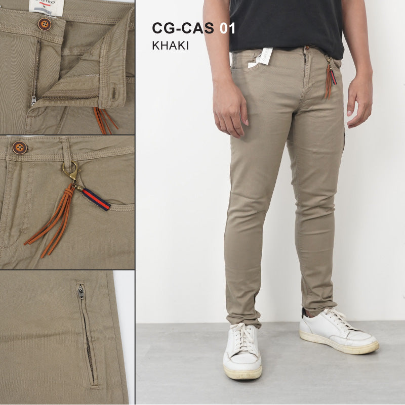 Celana Panjang Pria- Super Slim Fit Man Pants (CG-CAS 01)
