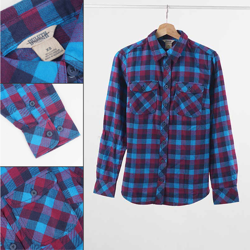 Kemeja Wanita - Women Crosscut Wicking Flanel Shirt [CG-DLT 01]