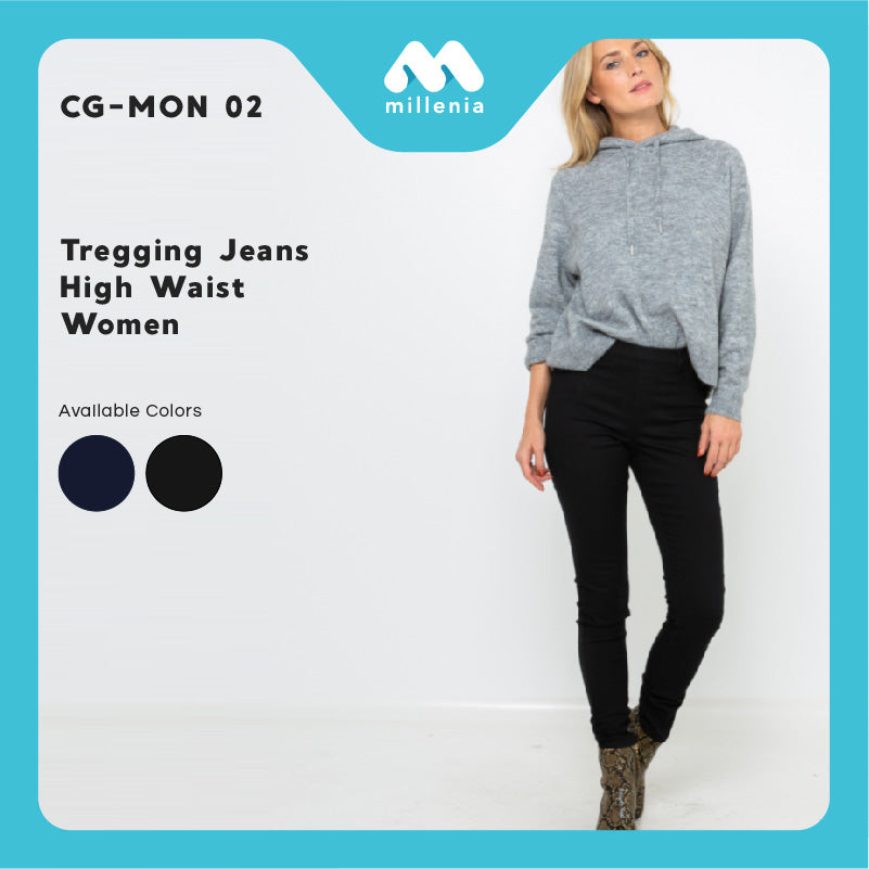 Celana Jeans Wanita Model Tregging High Waist Skinny (CG-MON 02)