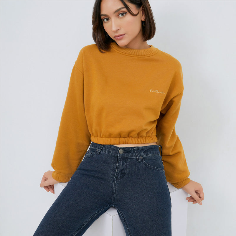 Alitha Crop Sweatshirt [MYCSW 01]