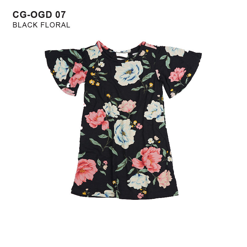 Dress Anak Perempuan - Printed Tunic Girls Dress [CG-OGD 07]
