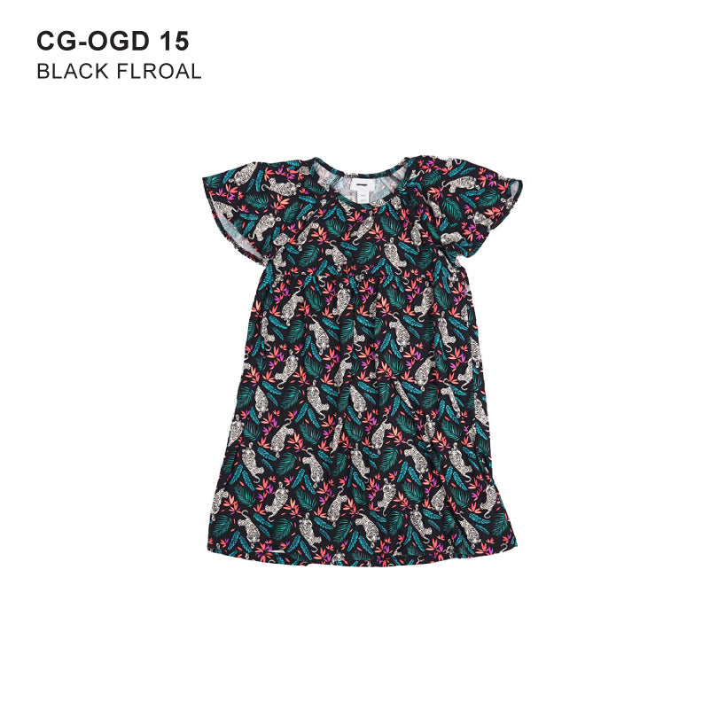 Dress Anak Perempuan - Baby Doll Printed Floral [CG-OGD 15]