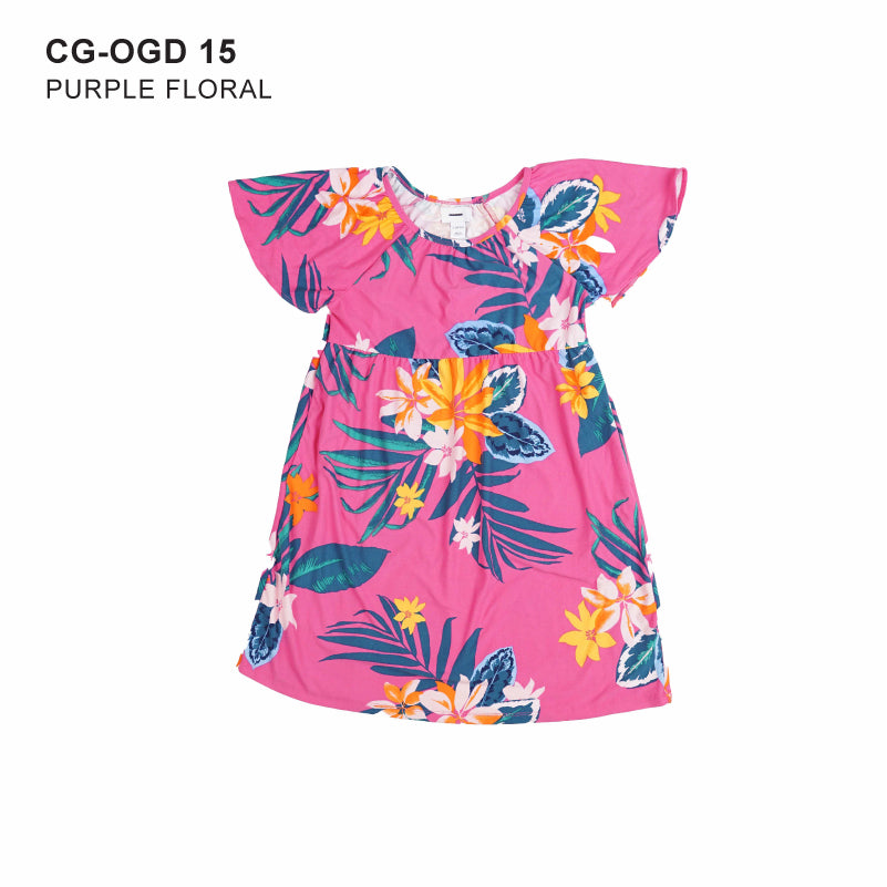 Dress Anak Perempuan - Baby Doll Printed Floral [CG-OGD 15]