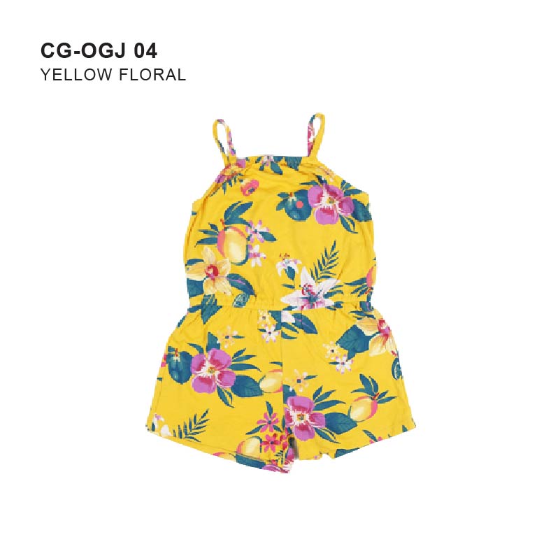 Jumpsuit Anak perempuan - Girls Rounder Strap Top [CG-OGJ 04]