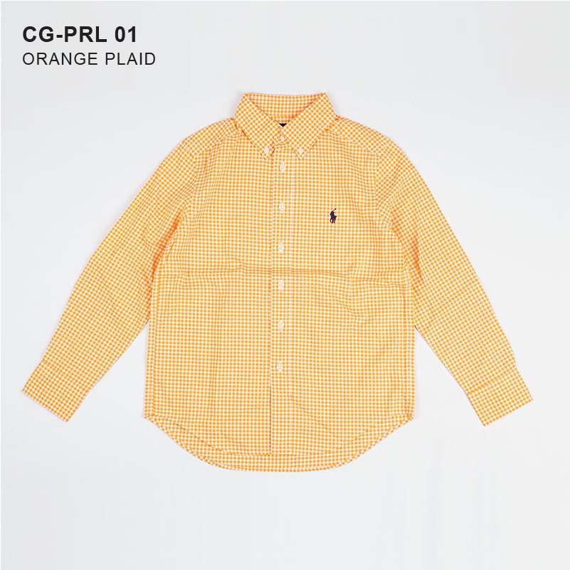 Kemeja Anak Laki Laki-Boys Button Down Poplin Shirt [CG-PRL 01]
