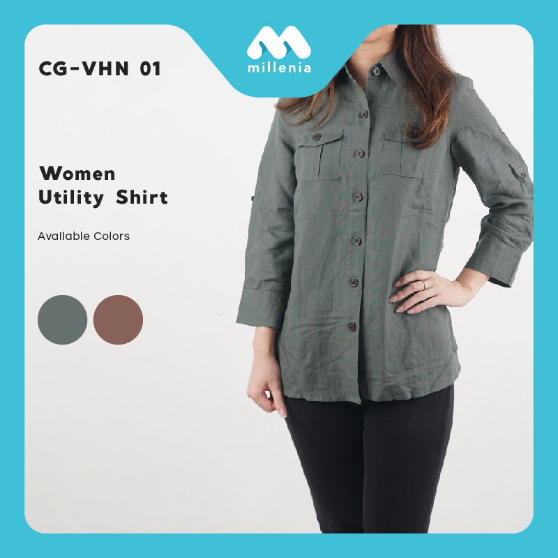 Kemeja Wanita - Utility Women Shirt [CG-VHN 01]