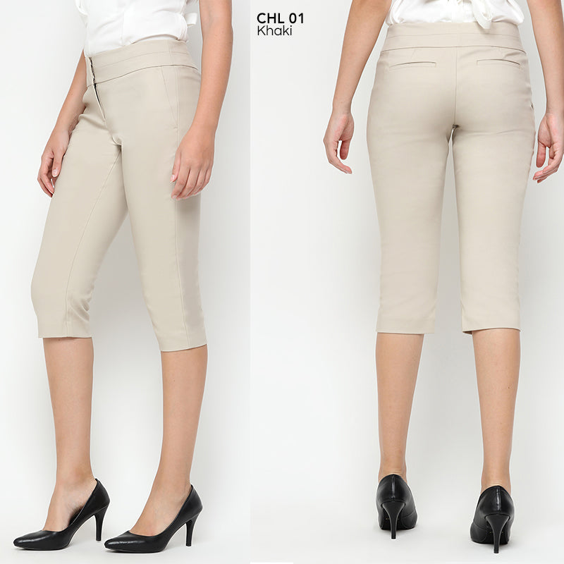 Celana 7/8 Wanita-Chatham Club Slim Leg 7/8 Pants (CHL 01)