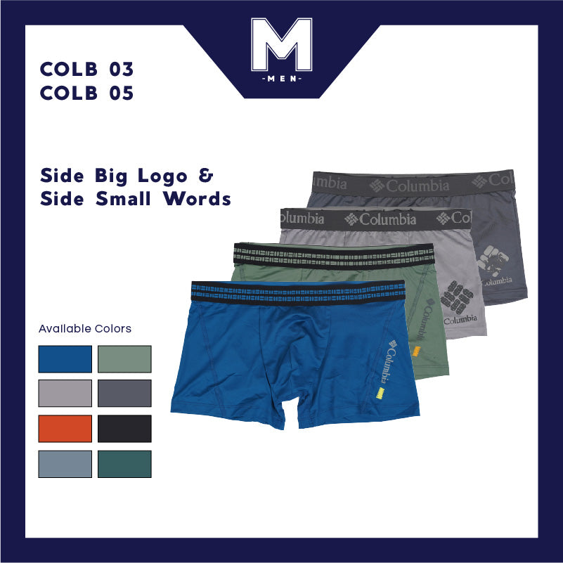 Boxer Pria - Side Small Words And Big Logo (COLB 03-05)