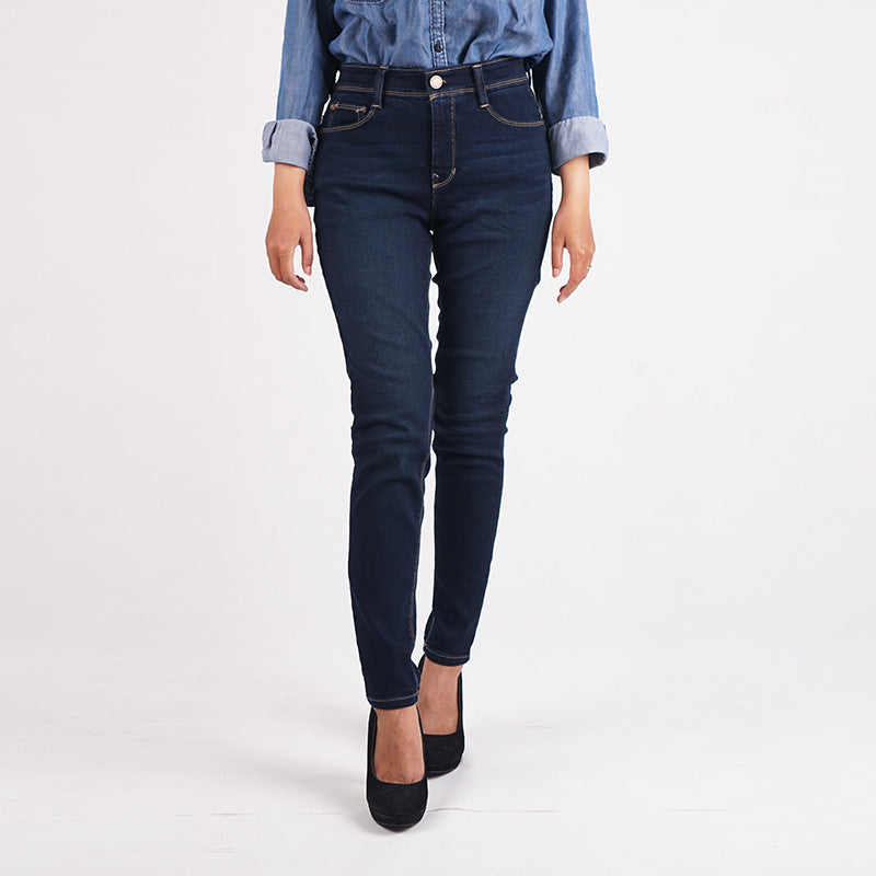 Celana Jeans Wanita - Curvy Fit Skinny Jeans (ANG 01)