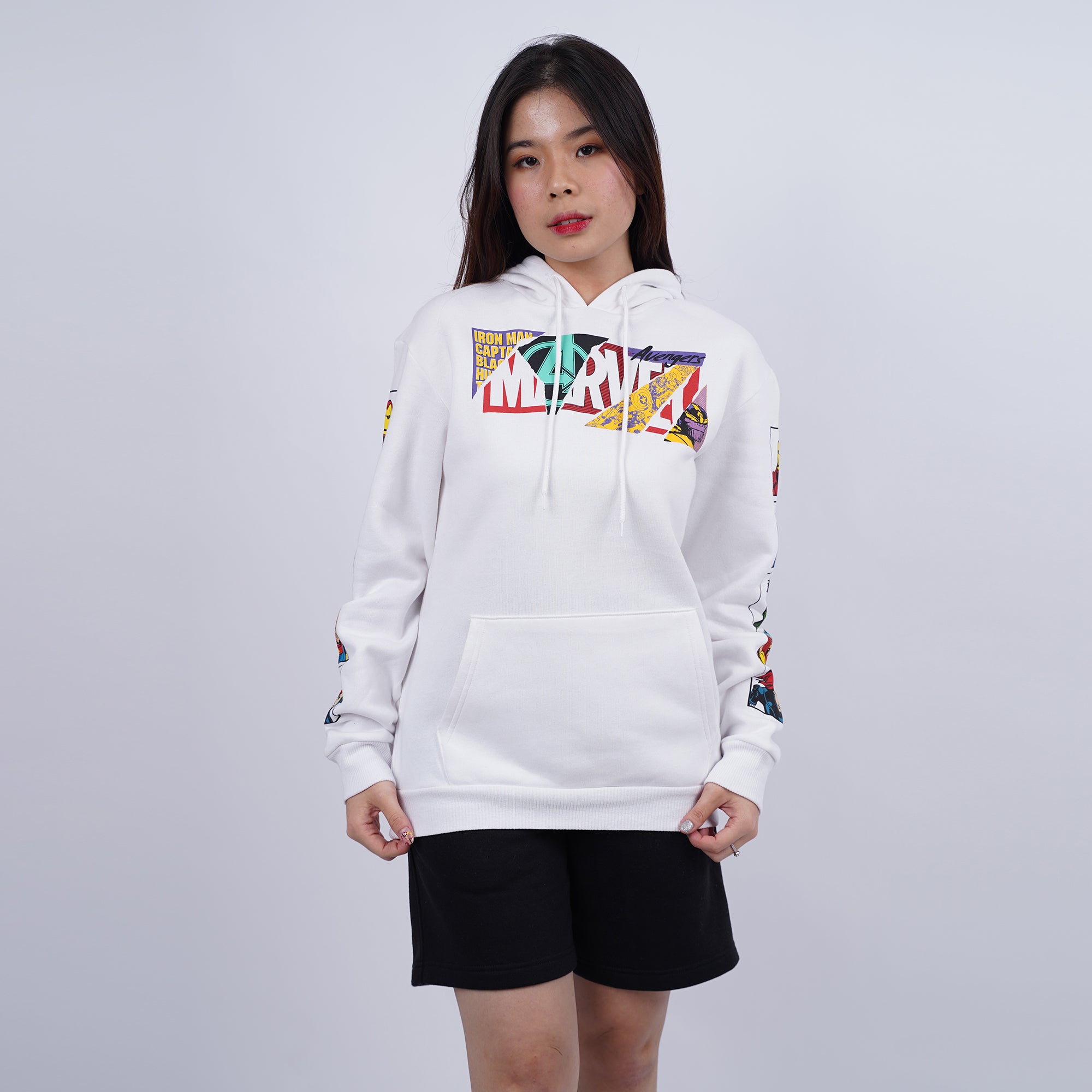 Hoodie Unisex Marvel Motif [HDMAR 01-05]