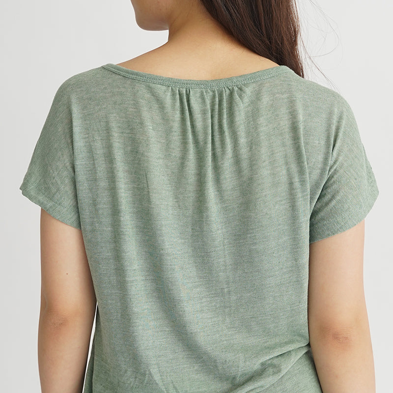 Kaos Wanita  Vneck Tee Henley (CG-ONB 05)