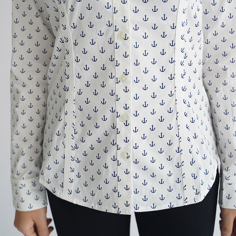 Kemeja Wanita The Essential Motif Print [CG-EXPB 11]