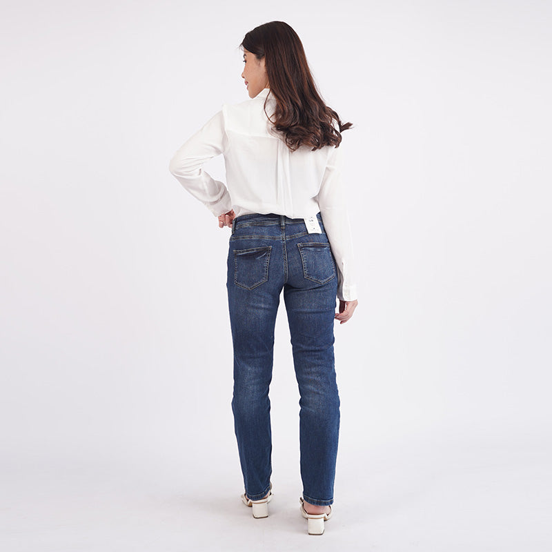Blouse Wanita The City V-Neck Loose Fit [CG-EXPB 01]