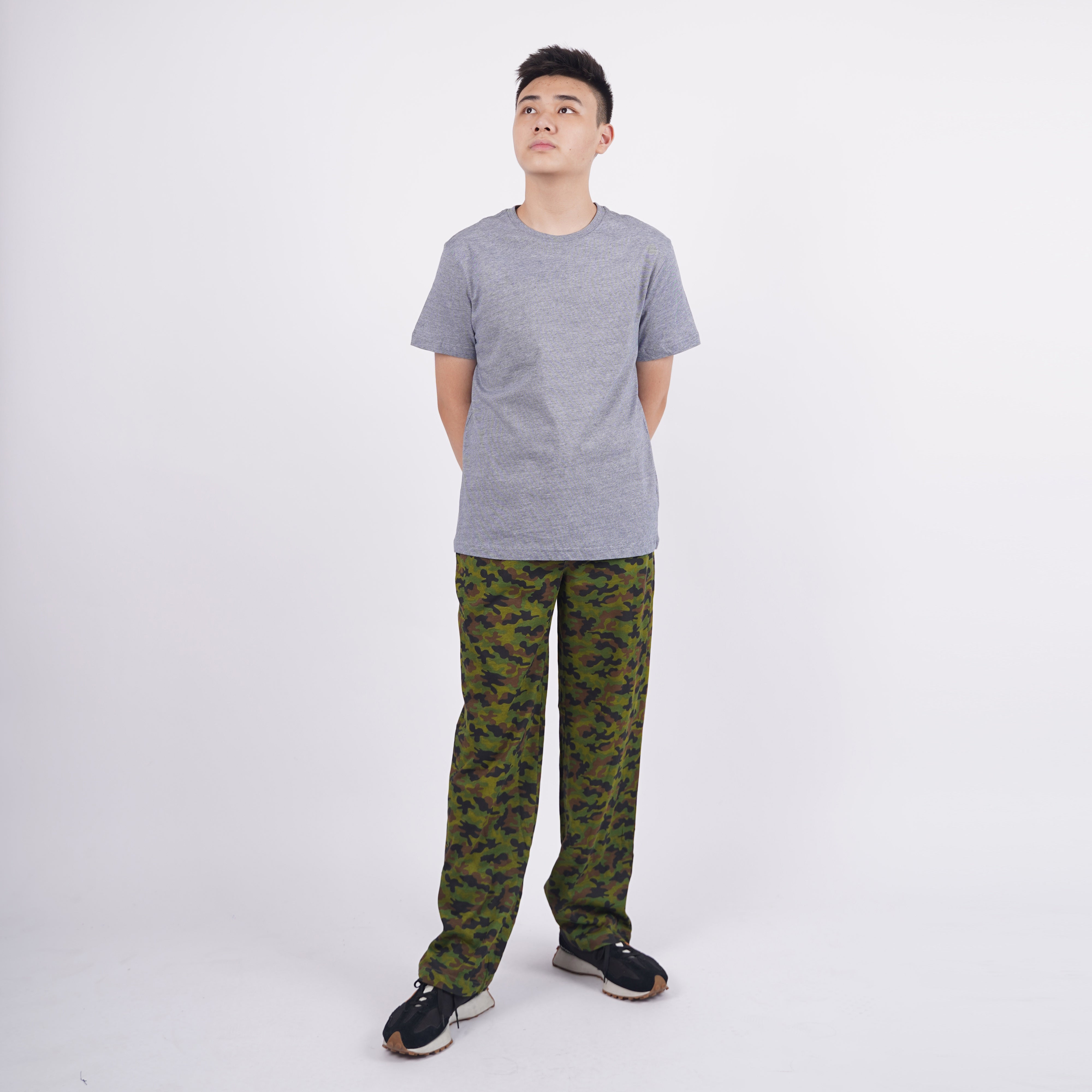 Kaos Pria Reguler Fit Kerah Bulat Lengan Pendek [CG-HMTM 09]