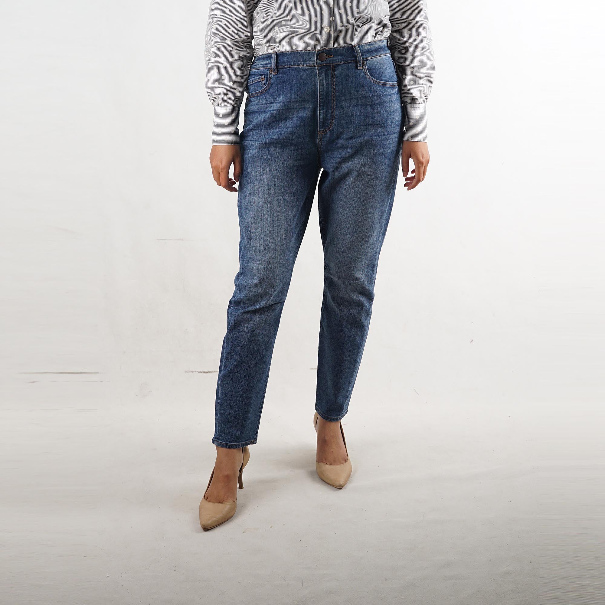 Celana Jeans Wanita - Modern High Waist Women Pants (MLL 60)
