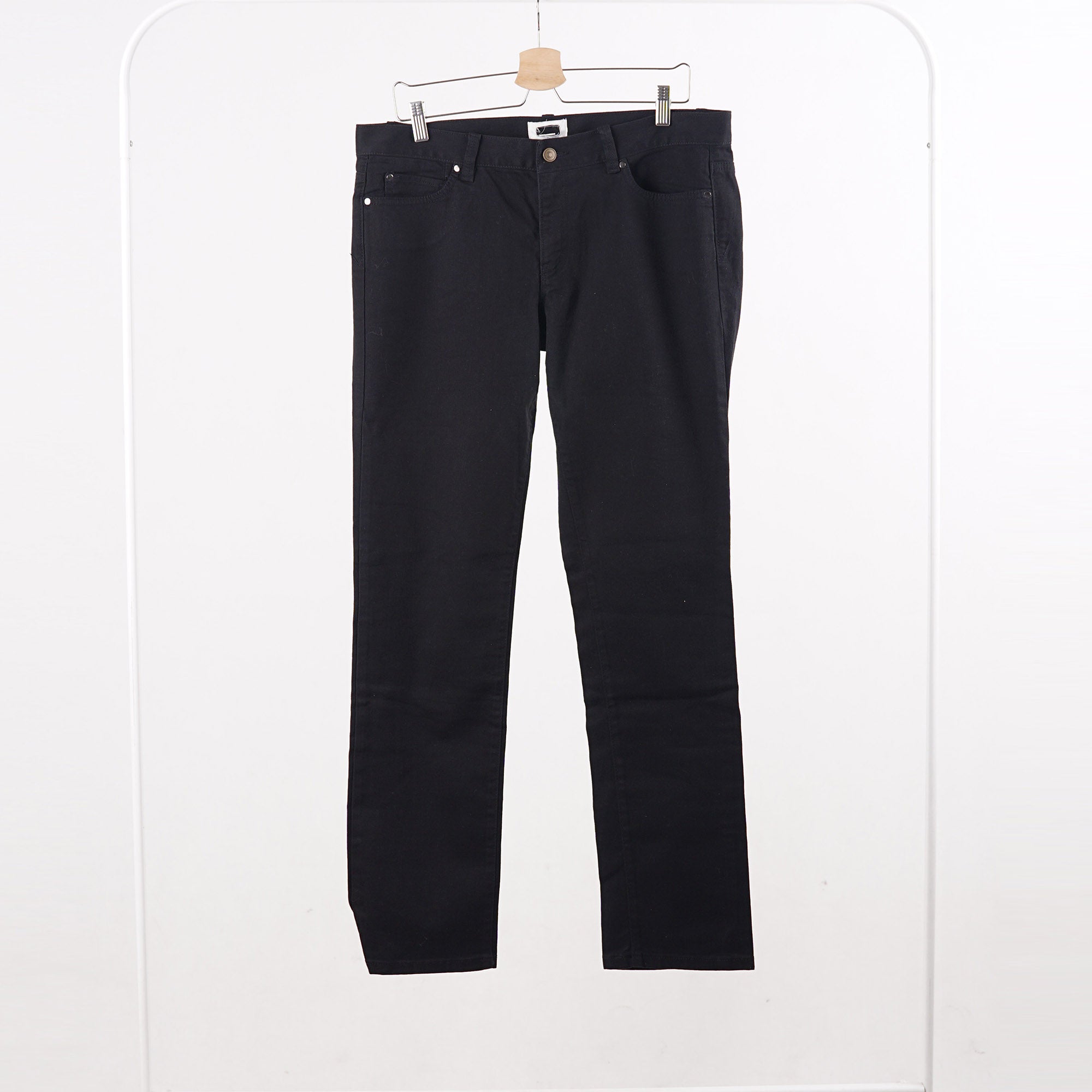 Celana Jeans Wanita - Black Long Women Jeans Pants (MLL 47)