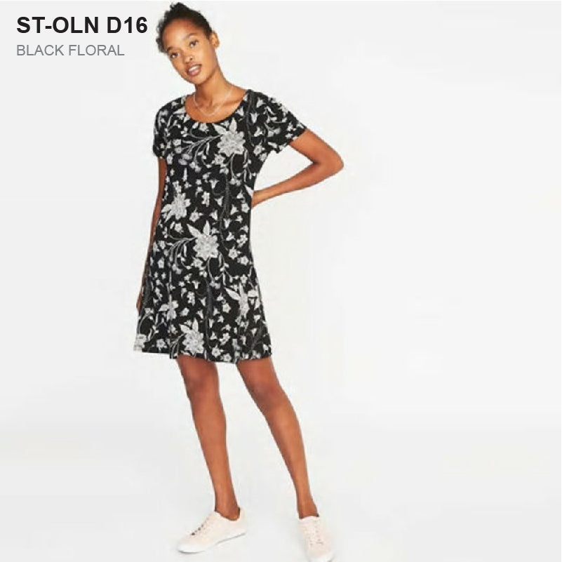 Dress Wanita - Women Dress Short (ST-OLN D16)