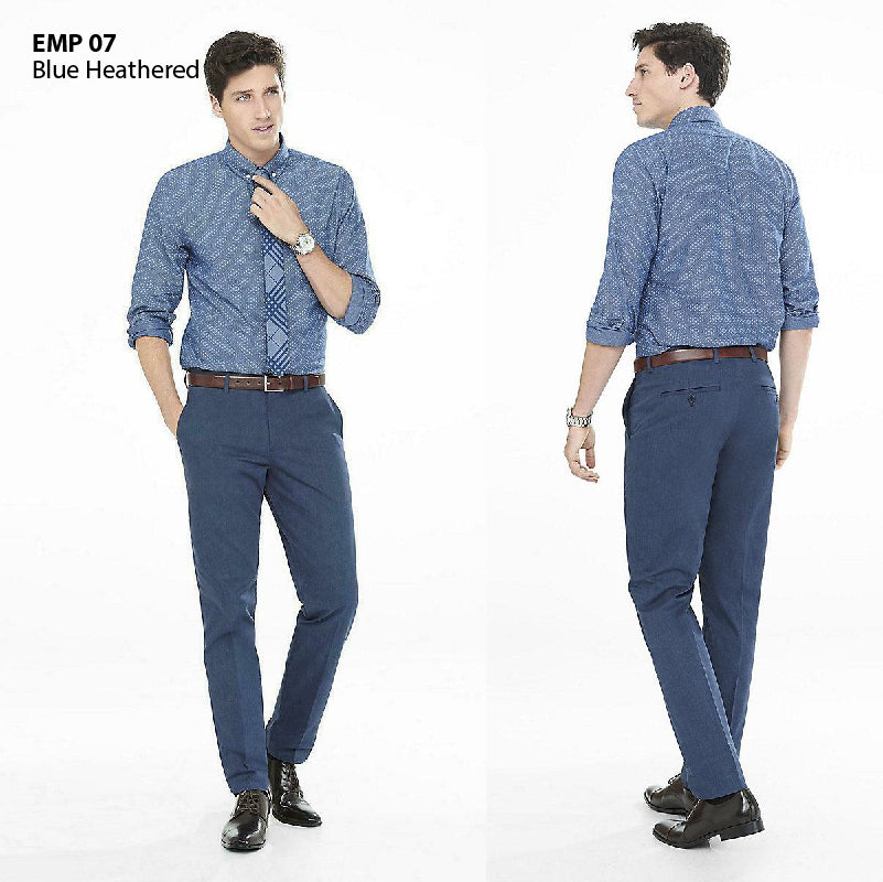 Celana Formal Pria - Man Office Pants - Bawahan Kerja Laki Laki Cotton - Celana Sopan EMP 07