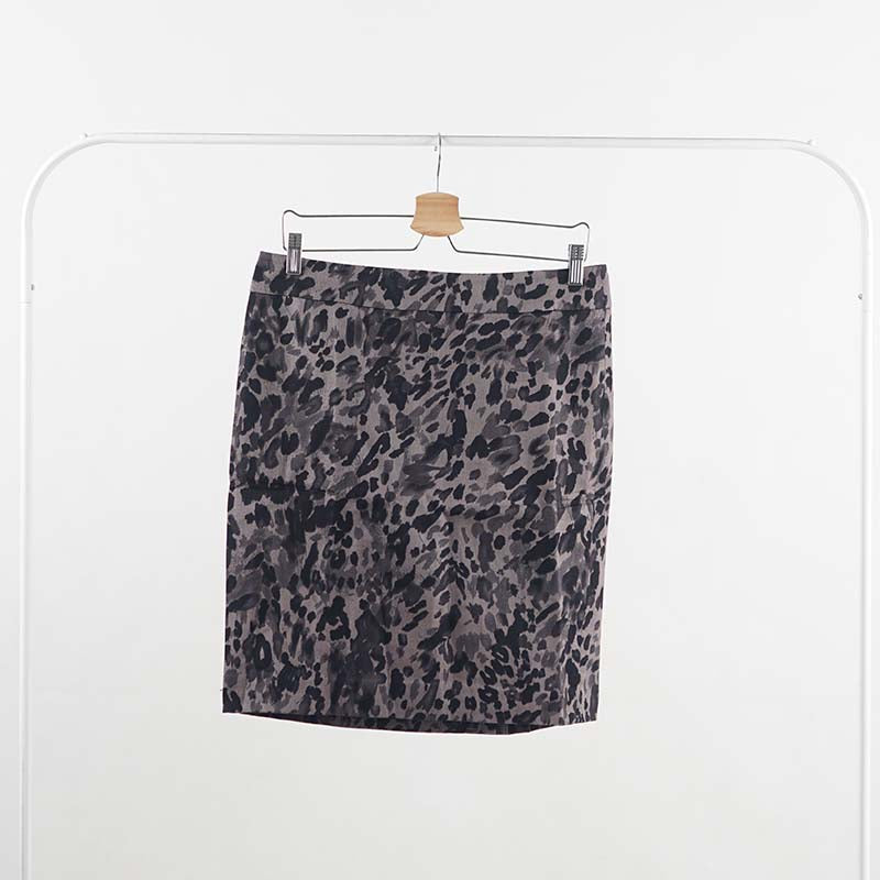Rok Wanita - Women Skirt Leopard Brown [ASK 62]