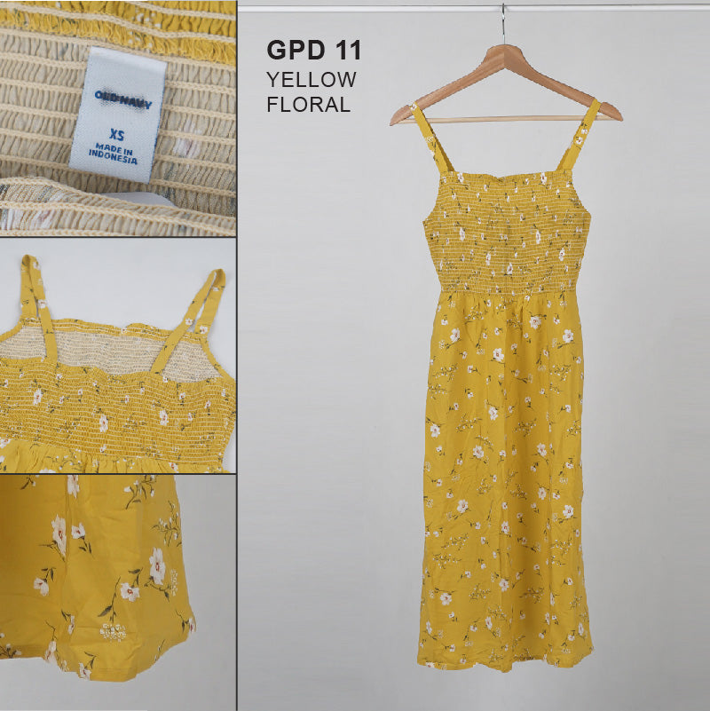 Dress Wanita-  Casual Printed Sleeveless (GPD 11)
