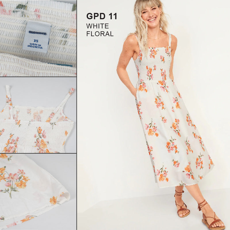 Dress Wanita-  Casual Printed Sleeveless (GPD 11)