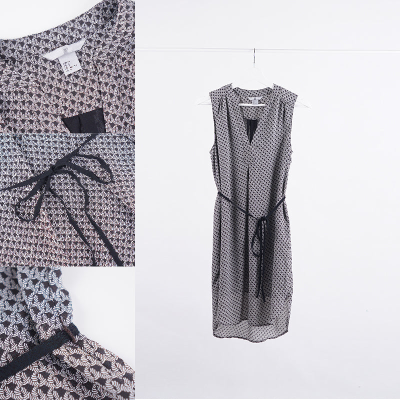 Dress Wanita -Chiffon Vneck Sleveless Dress [HMD 08]