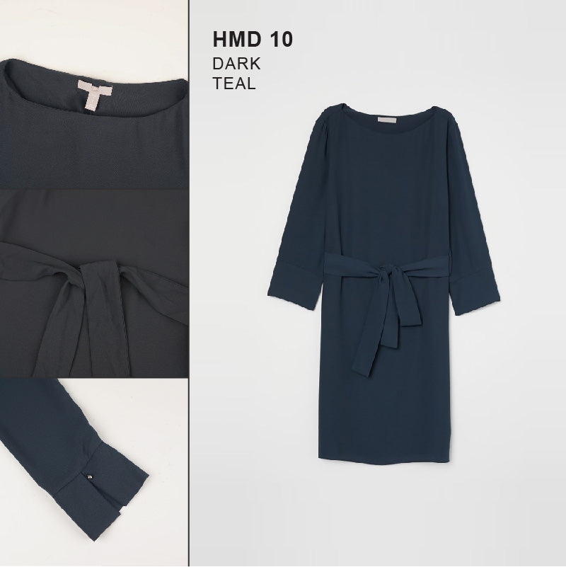 Dress Wanita - Tie Belt Dress (HMD 10)
