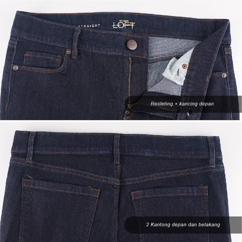 Women Jeans Wanita - Women Straight Jeans Pants (LDW 07,LDW 29,MLL 57)