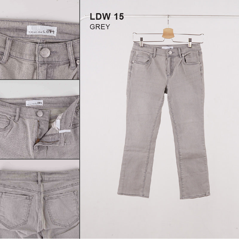 Celana Jeans Wanita - Modern Crop Jeans Pants (LDW 15-17)