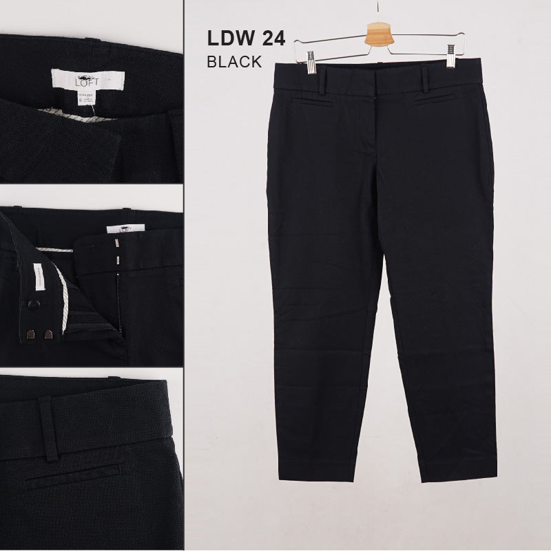 Celana Panjang Wanita -Black women pants (LDW 24)