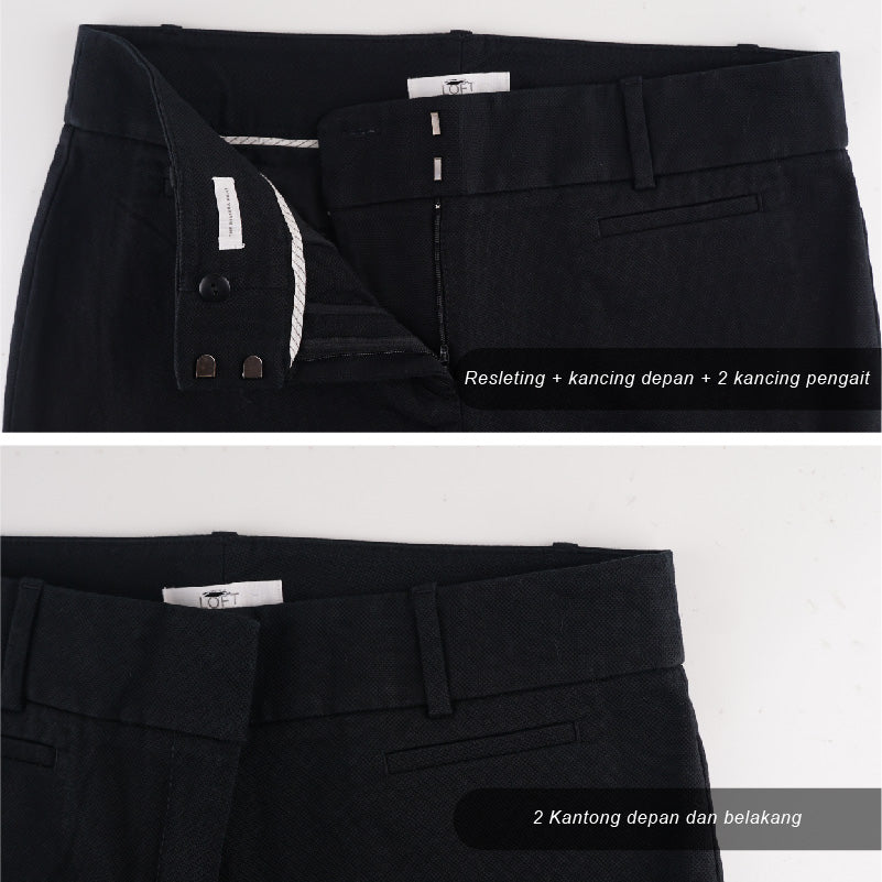 Celana Panjang Wanita -Black women pants (LDW 24)