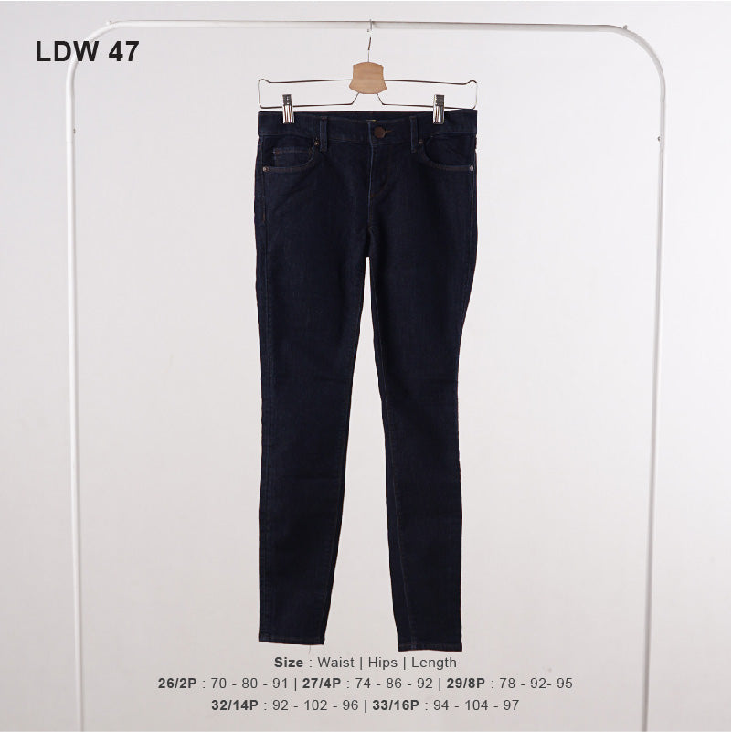 Celana Jeans Wanita - Modern Super Skinny Jeans Pants (LDW 47)