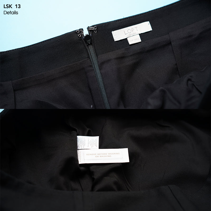 Rok Wanita- Black Basic Skirt [LSK 13]