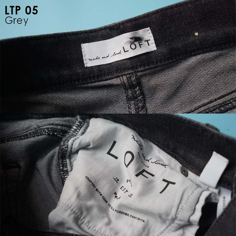 Celana Jeans Wanita -Grey Modern Skinny Jeans (LTP 05)
