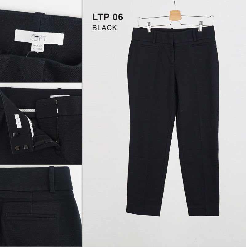Celana Kerja Wanita Hitam - Women Long Pants Black (LTP 06)